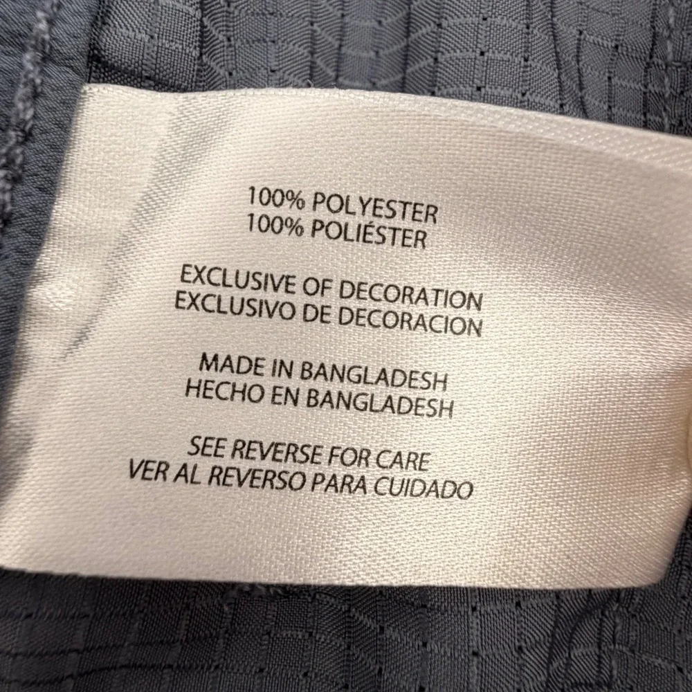 Banana Republic Mens 38x30 Blue Gray Performance Pants Flat Front Straight Leg